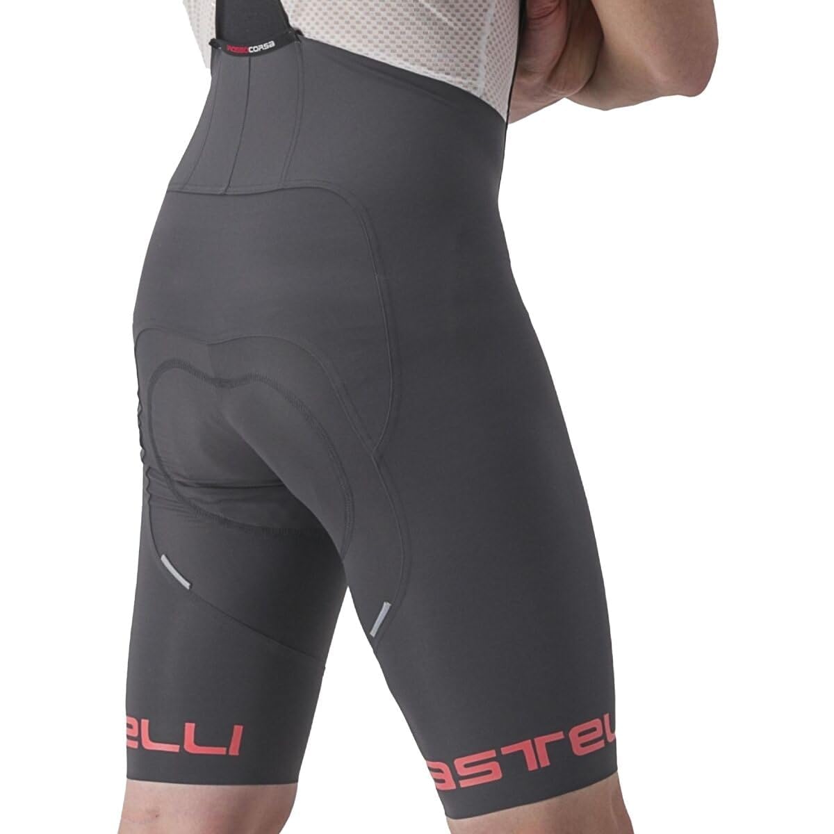 Castelli Free Aero RC Classic Bibshort - High Performance Cycling Shorts for Men, Breathable & Comfortable Bike Shorts with Padding - Perfect for Road Racing, Triathlon & Long Distance Cycling