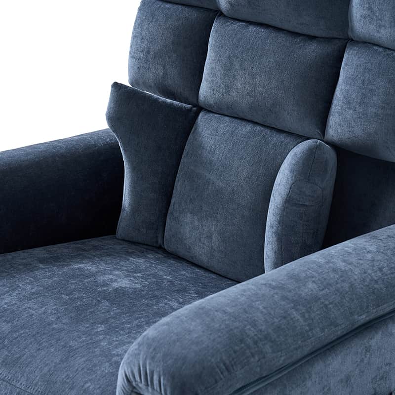 Lift Assist Power Recliner Geri Chair with Intense Massage & Heat - Electric Lift Chair for Elderly & Disabled - Perfect for Living Room, Bedroom & Home Care