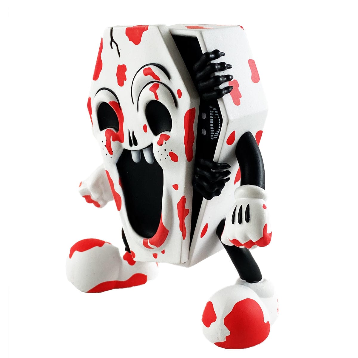UVD Toys x Junk Yard IamRetro Exclusive - I'm Already Dead Blood Splatter Edition Action Figure | Horror Collectible for Fans | Perfect for Display & Themed Parties