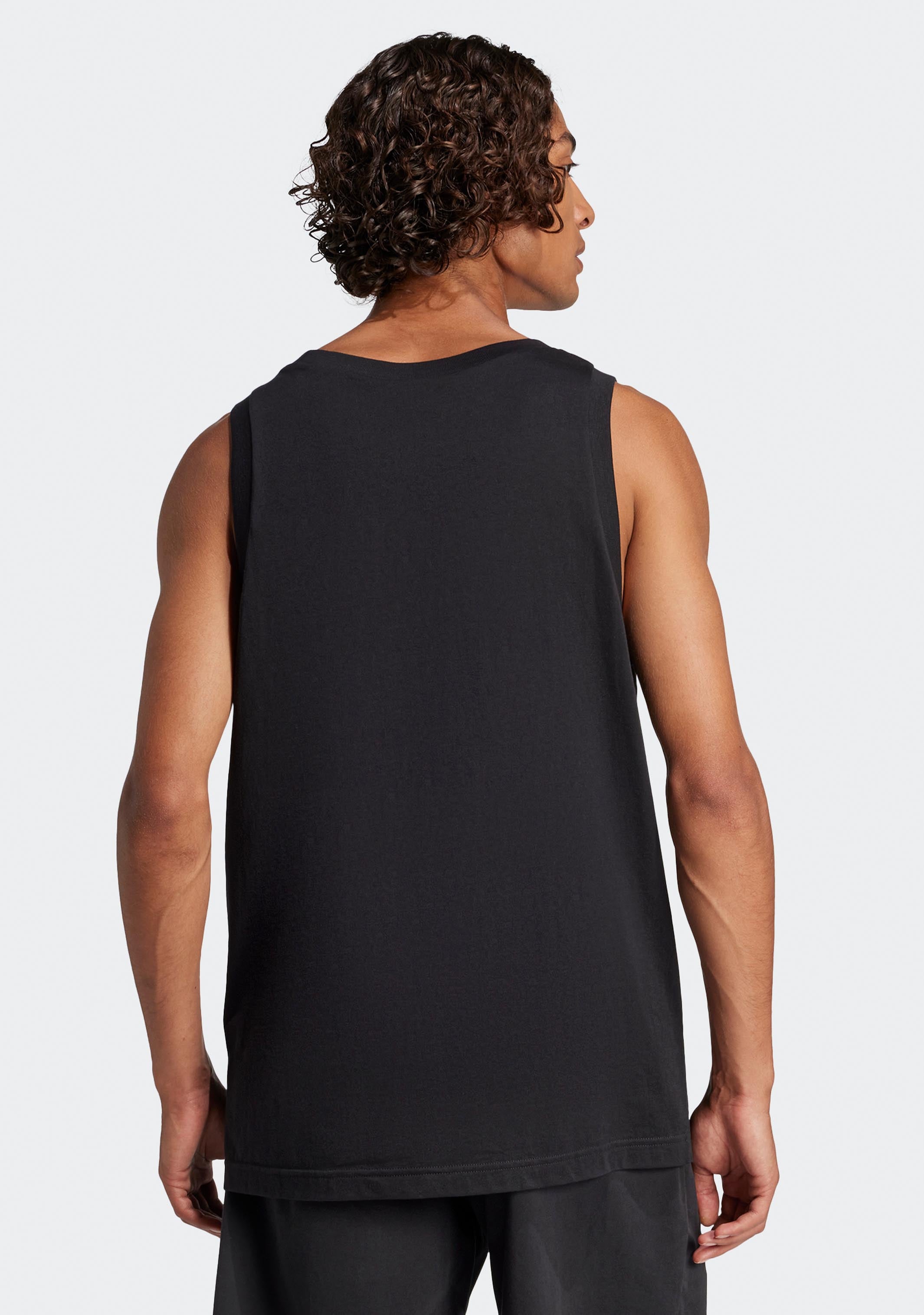 Adidas Men's Essentials Small Logo Tank Top - Lightweight Workout Shirt for Gym, Running & Casual Wear - Breathable & Comfortable Activewear
