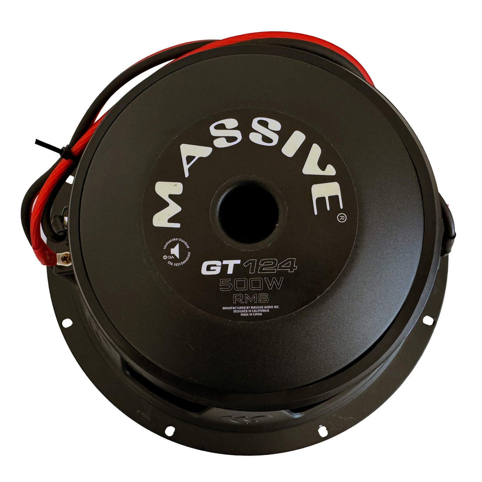 GT12 12-Inch 500 Watts RMS Dual 4 Ohm Car Subwoofer - Powerful Bass for Car Audio, Home Theater, and Music Enthusiasts
