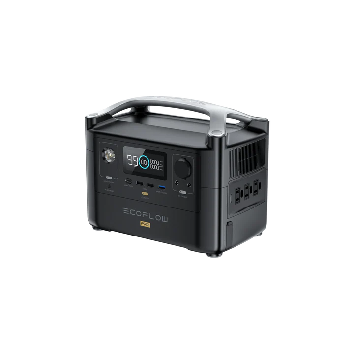 EcoFlow River Pro Portable Power Station 600W - Solar Generator for Camping, RV, Emergencies & Outdoor Adventures - Fast Charging & Lightweight Backup Battery