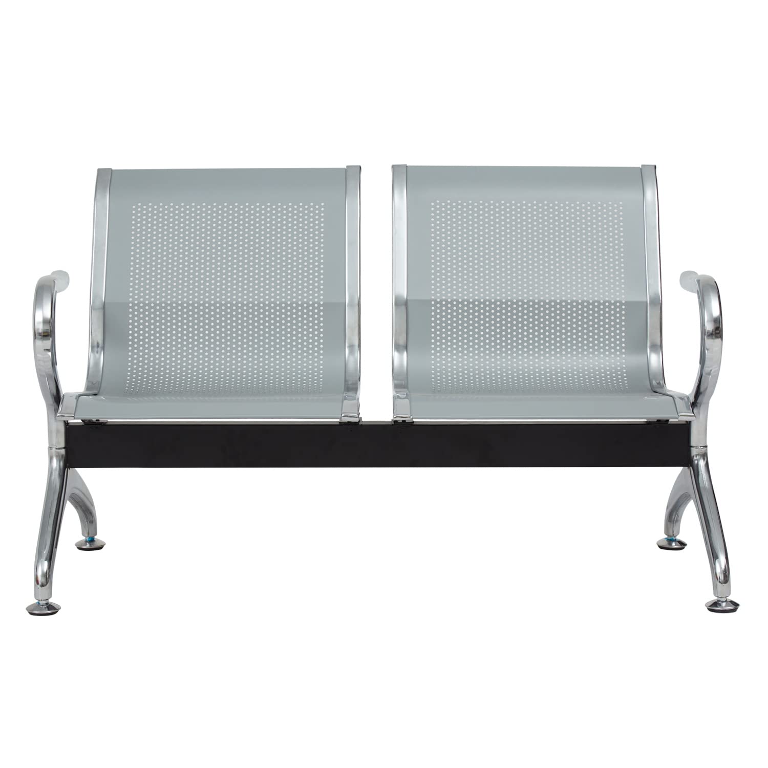 Kinsuite 4-Seat Airport Reception Chairs - Comfortable Waiting Room Bench for Office, Business, Bank & Hospital - Perfect for Lobbies, Waiting Areas and Public Spaces