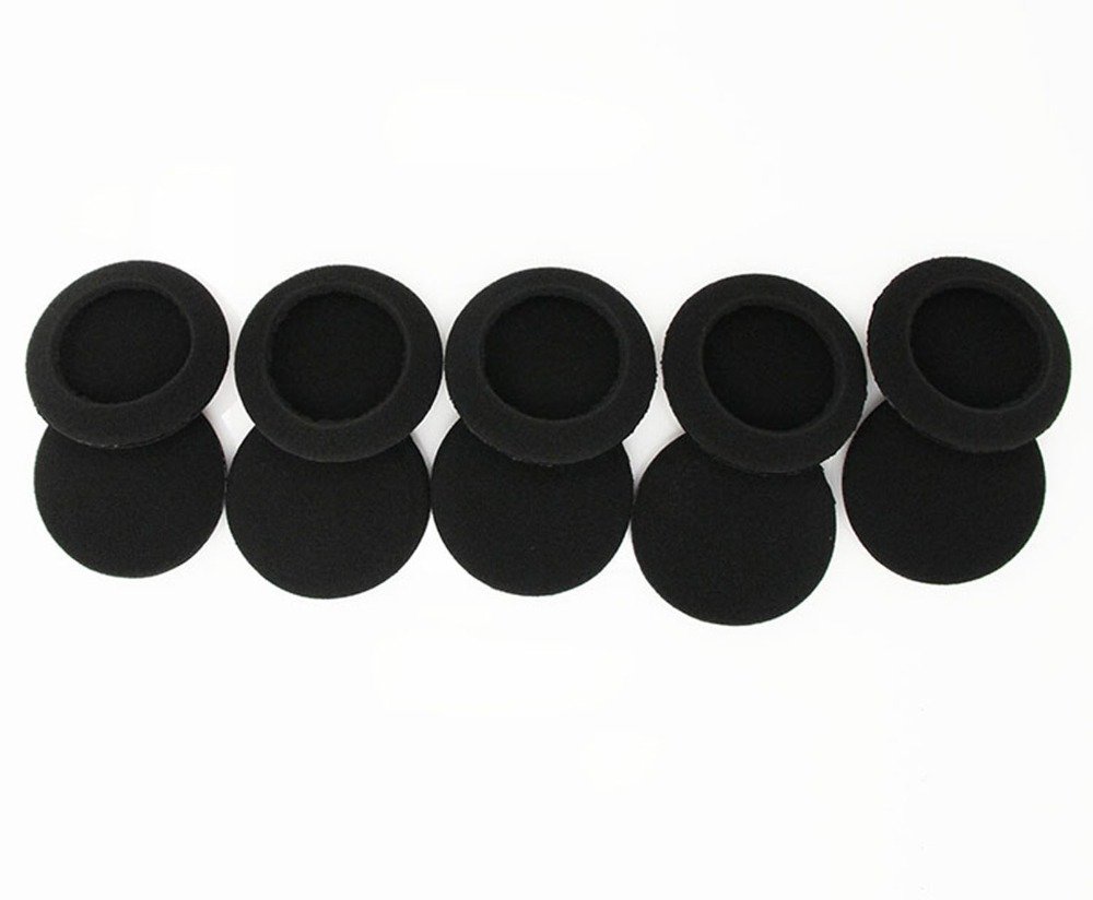 10 Pcs Replacement Sponge Cushion Ear Pads for Sony DR-G240 MDR-G52 Headphones - Soft Comfortable Earpad Covers for Gaming, Music & Office Use