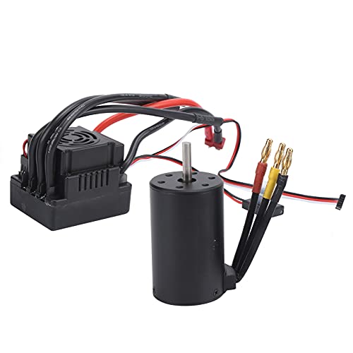 Shanrya 1/8 Scale RC Car Brushless Motor - High Performance Sensorless Brushless Motor for 1/8 RC Trucks, Buggies & Drift Cars - Perfect for Racing, Off-Road & Hobby Use