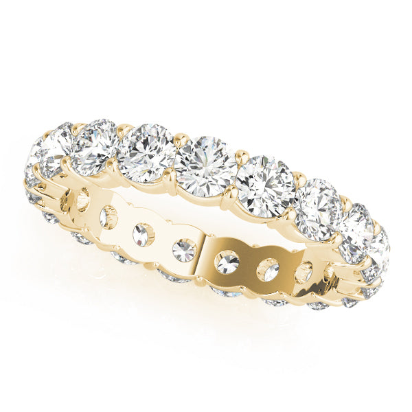 0.02 PT RD Prong Eternity Ring - Dainty Diamond Wedding Band for Women, Perfect for Anniversary Gifts & Everyday Elegance