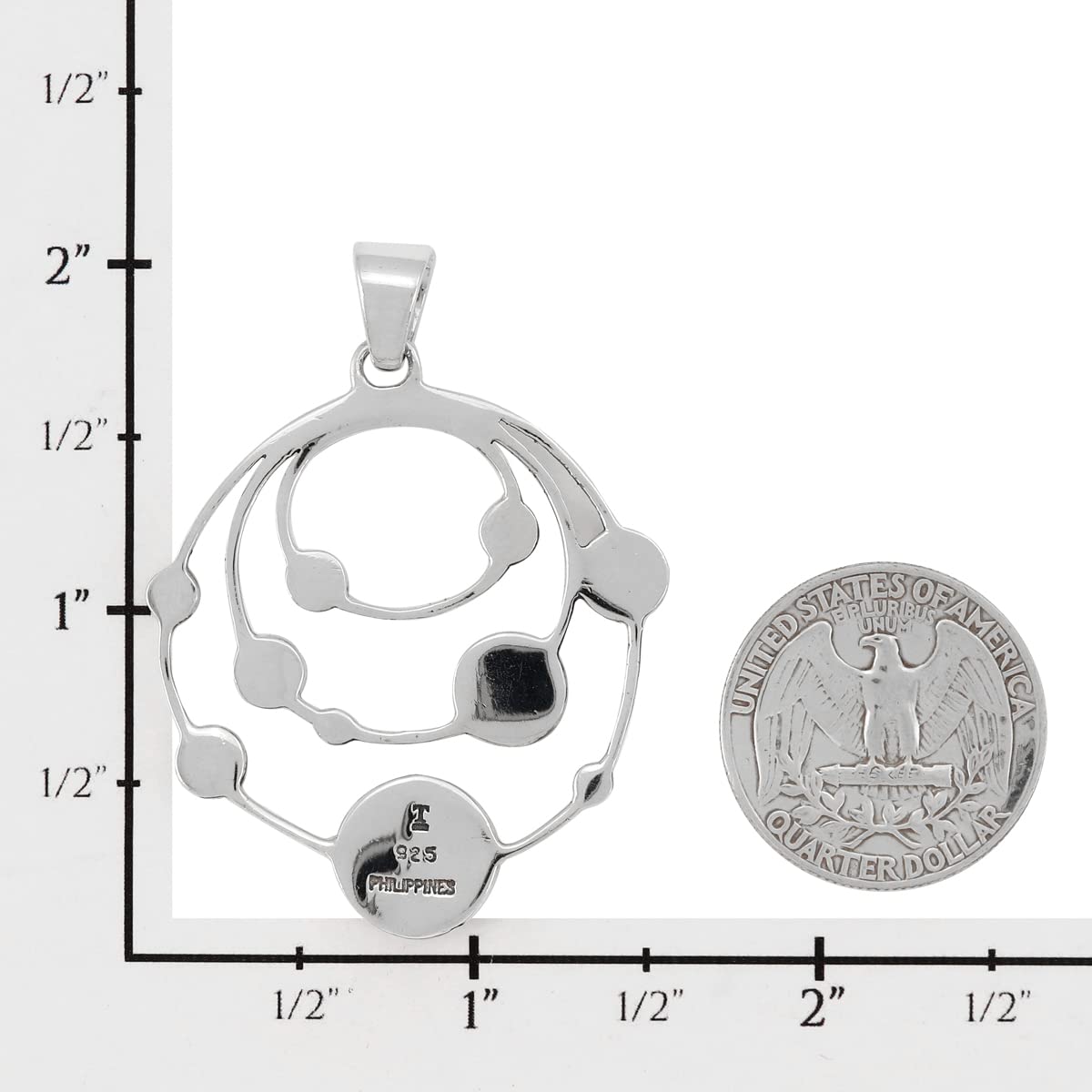 925 Sterling Silver & Genuine Turquoise Solar System Planets Jewelry Set - Perfect for Astronomy Lovers & Unique Gift Occasions