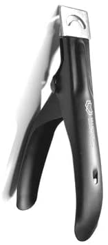 Professional M-Pro Nail Clippers for Acrylic & Gel Nails - False Nail Tip Trimmer & Cutter for Manicure & Nail Art | Perfect for Salon, Home Use & DIY Nail Care (Black)