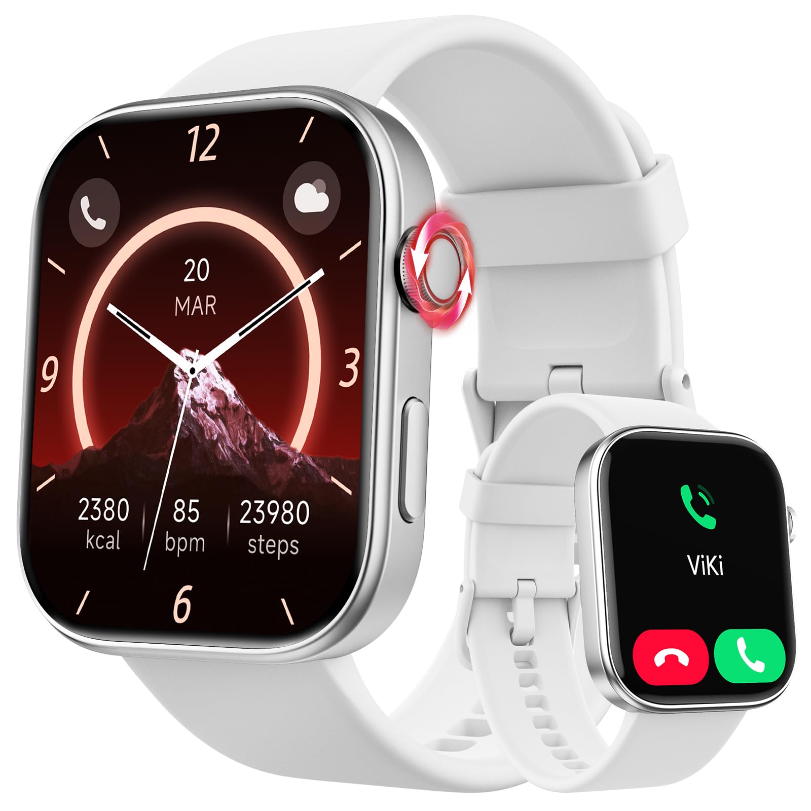 Tensky Smart Watch for Men & Women - 1.99