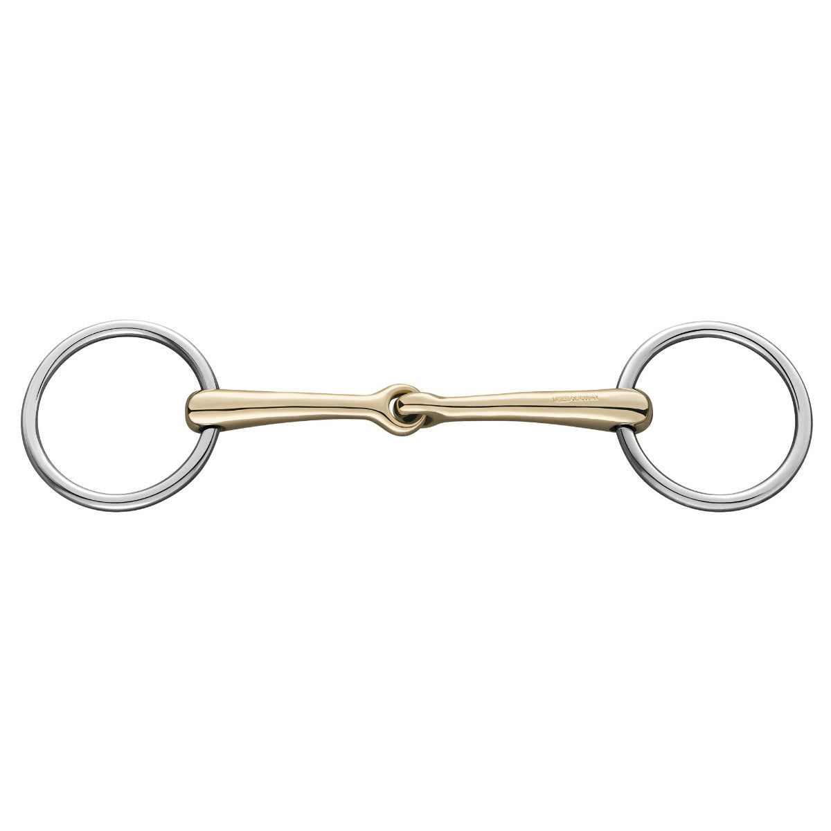 Herm Sprenger Sensogan Loose Ring Snaffle Bit - 12mm Stainless Steel Horse Training Bit for Dressage & Jumping | Gentle & Comfortable for Horses