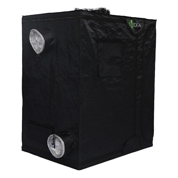 OneDeal VegFlower 4' x 3' x 4 3/4' Hydroponic Grow Tent Kit - Indoor Plant Growing System for Herbs, Vegetables & Flowers - Perfect for Home Gardening, Grow Rooms & Hydroponics Setup
