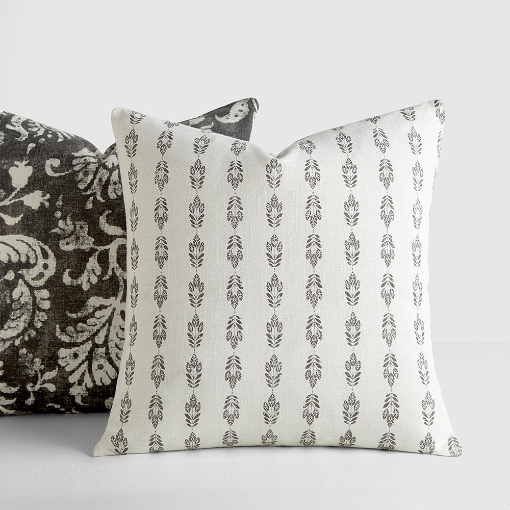 2 Pack Distressed Floral Decor Throw Pillows for Couch, Sofa & Bed - Boho Chic Home Decor Accent Pillows for Living Room, Bedroom & Dorm