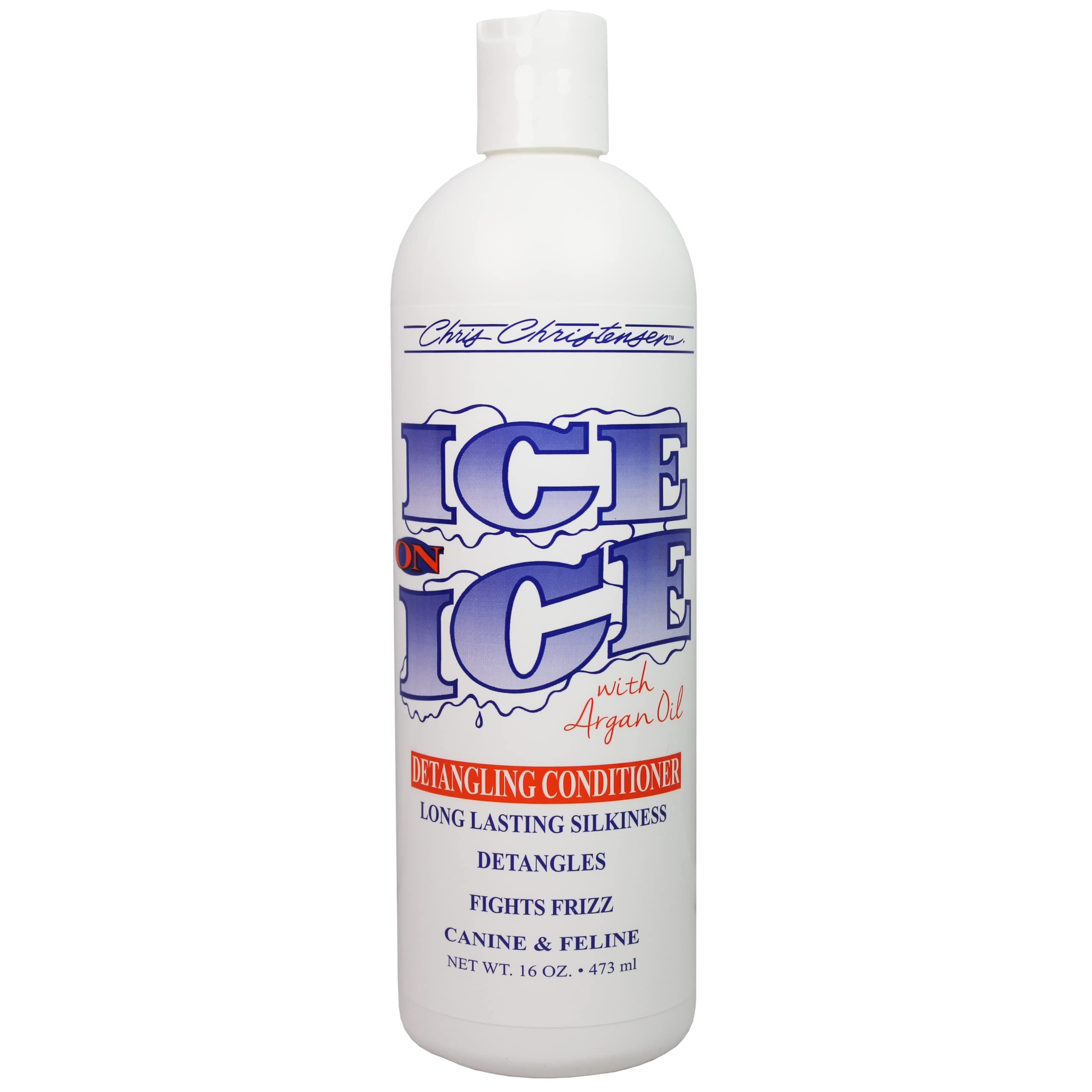 **Chris Christensen Spectrum One Shampoo & Ice on Ice Conditioner 16 oz Bundle – Professional Dog Grooming Kit with Detangling Spray | Made in USA | Perfect for Show Dogs & Daily Pet Care**