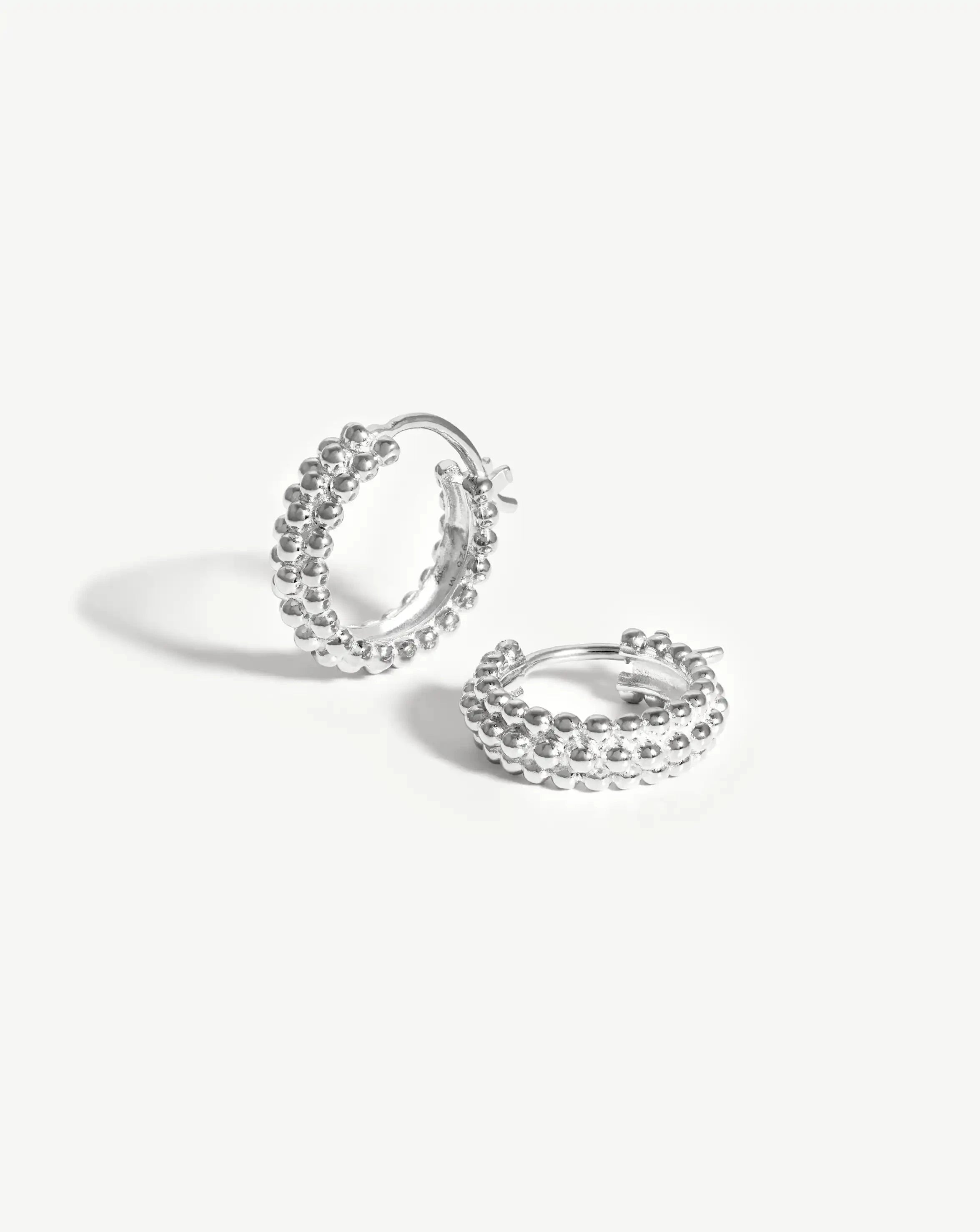 Mini Baya Hoop Earrings for Women - 14K Gold Plated Small Huggie Hoops - Dainty Everyday Jewelry Gift for Her - Perfect for Work, Date Night & Casual Wear
