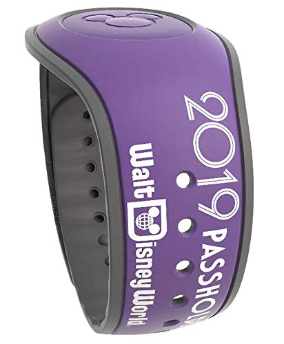 Disney MagicBand 2 Mickey Mouse Passholder Limited Edition Purple - Unlinked RFID Wristband for Disney World & Disneyland Park Entry, FastPass+, and Photo Linking