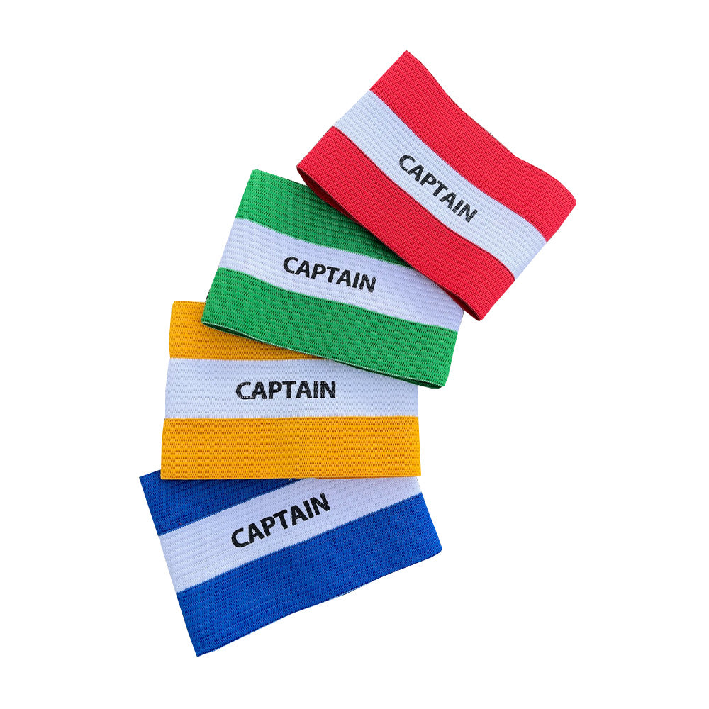 Junior Captain's Armband - Blue Striped Soccer Referee Sash for Kids - Perfect for Youth Sports Games and Team Leadership Roles