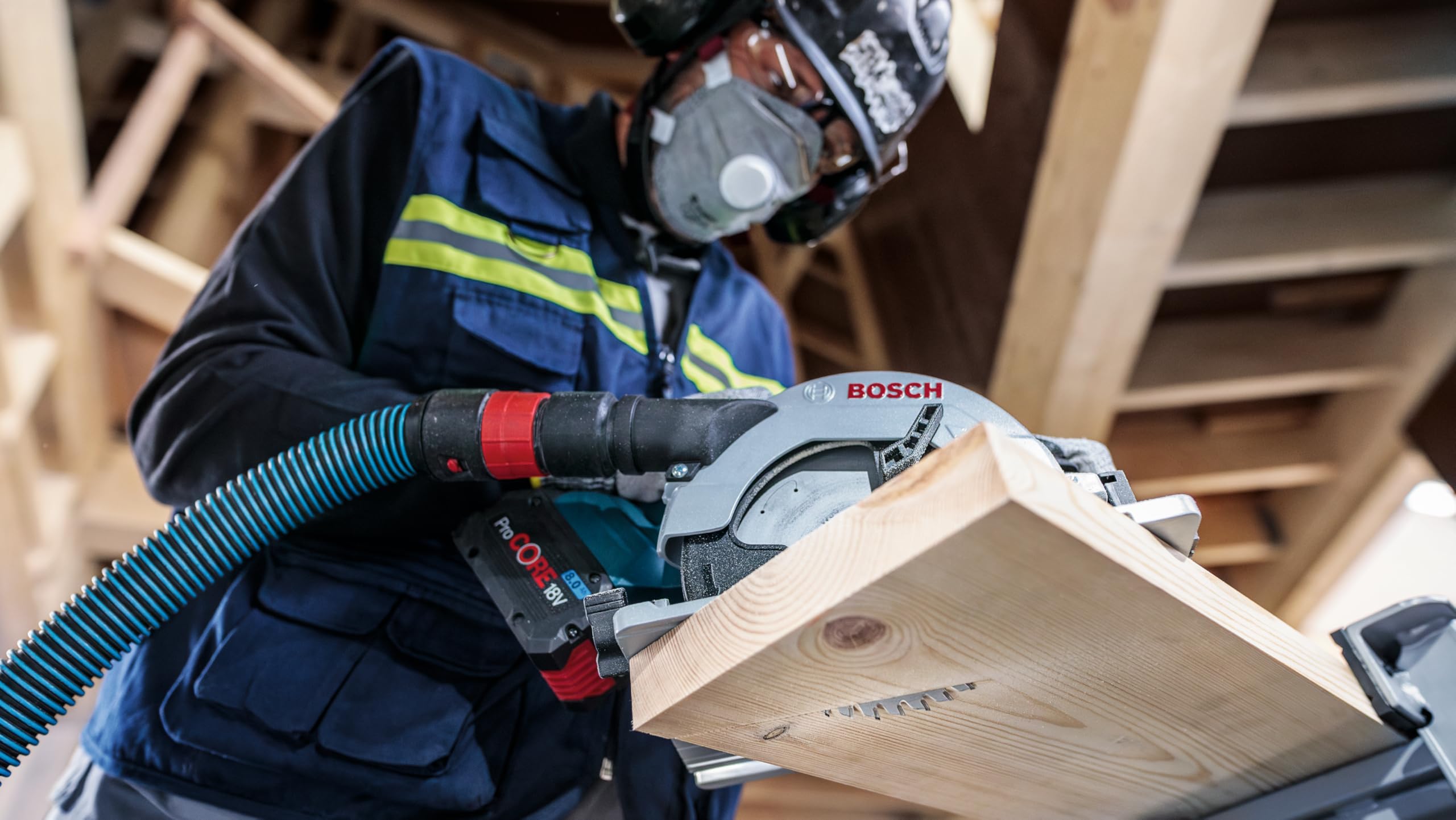 Bosch Professional 190mm Circular Saw Blade for Wood - 24 Teeth, 20mm Arbor, 1.6mm Kerf - Compatible with Cordless Circular Saws - Perfect for DIY Projects, Woodworking & Construction