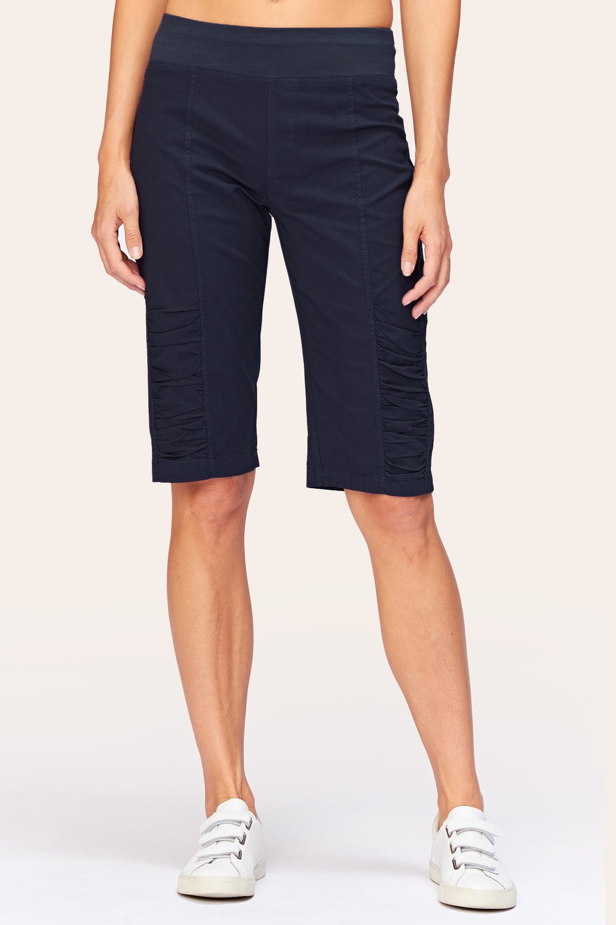 Tatem Bermuda Navy Shorts - Comfortable & Stylish Men's Casual Shorts for Summer, Beach, and Outdoor Activities