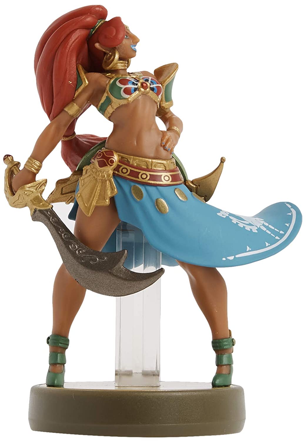 Urbosa Legend of Zelda Breath of the Wild Amiibo Figure - Official Nintendo Collectible for Zelda Fans - Perfect for Gaming Display & Collection