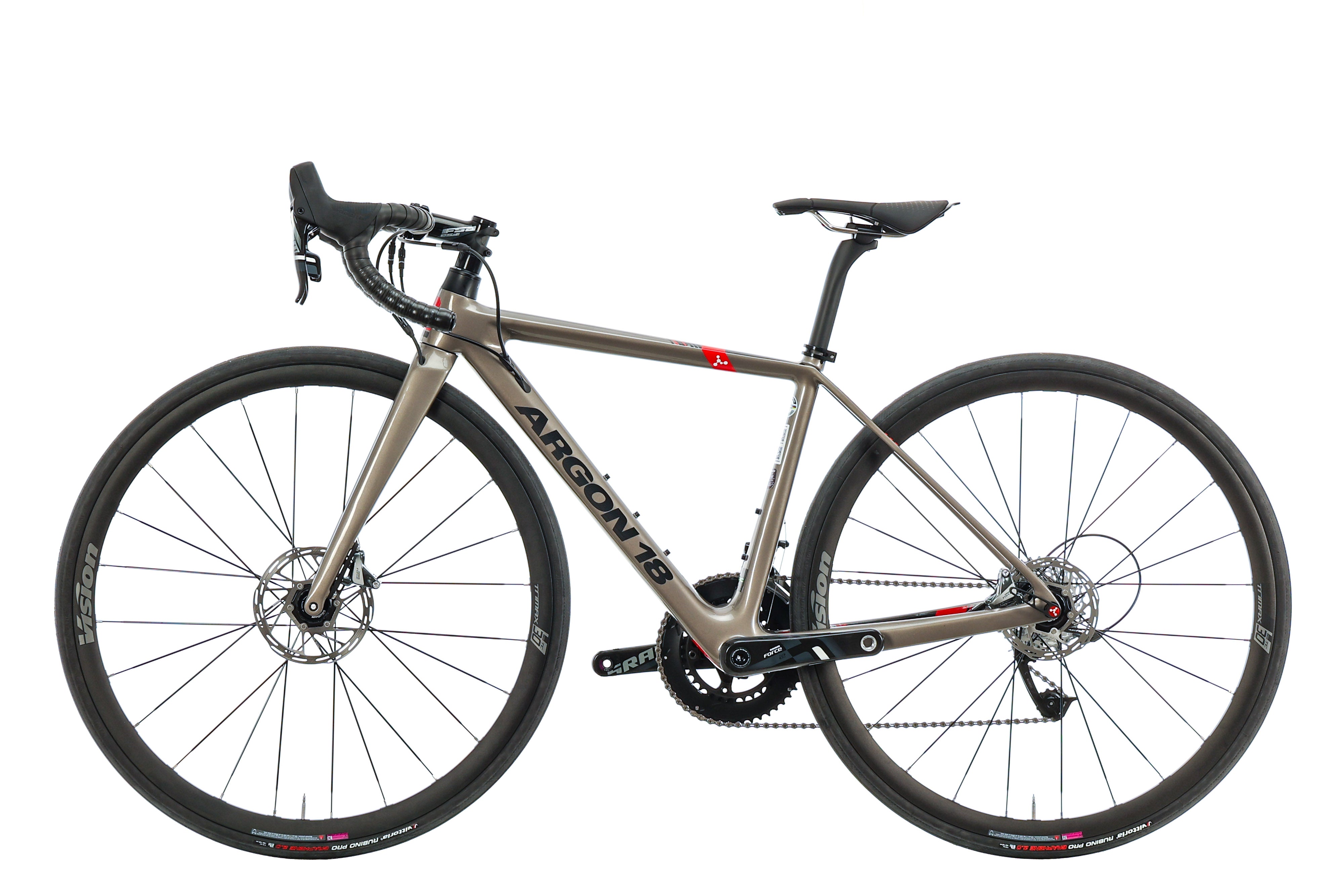 Argon 18 Gallium Disc SRAM Force 22 Road Bike 2022 - XX Small Size | Lightweight Carbon Frame | High-Performance Racing Bicycle for Men & Women | Perfect for Road Racing, Training & Endurance Cycling