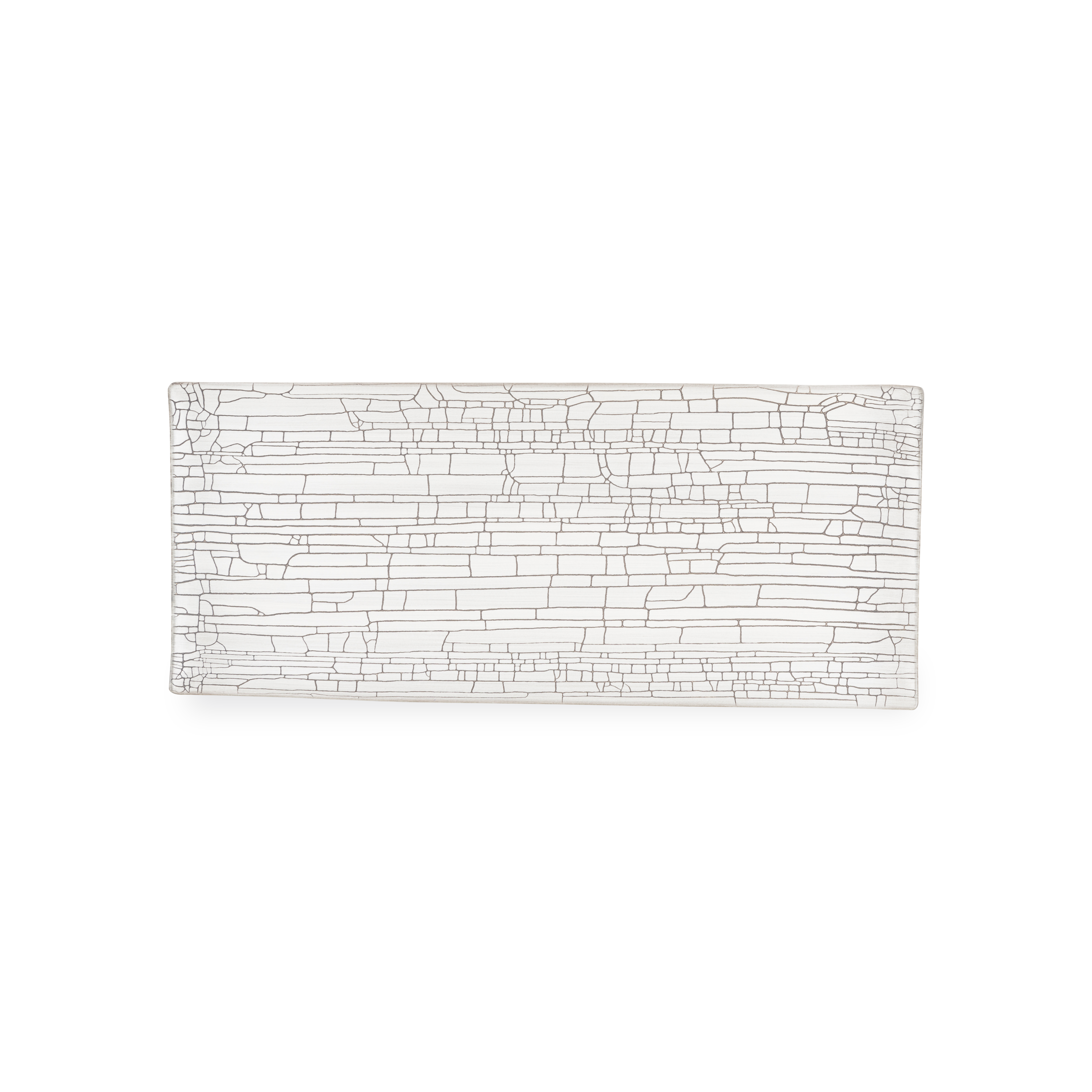 Elegant Crackle Rectangular Serving Tray - Perfect for Dining, Entertaining, and Home Decor | Durable & Stylish Tableware for Parties, Weddings, and Everyday Use