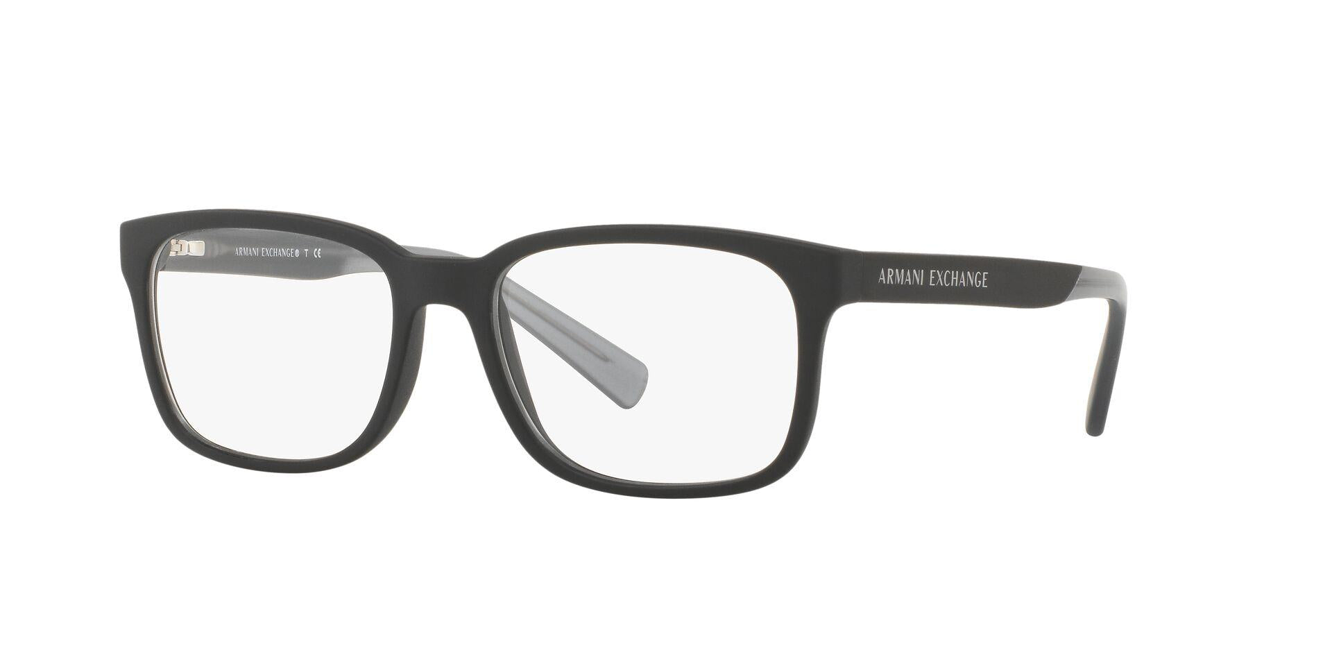 Armani Exchange 3029 Stylish Eyeglasses for Men & Women - Trendy Designer Frames for Everyday Wear & Fashion Accessories