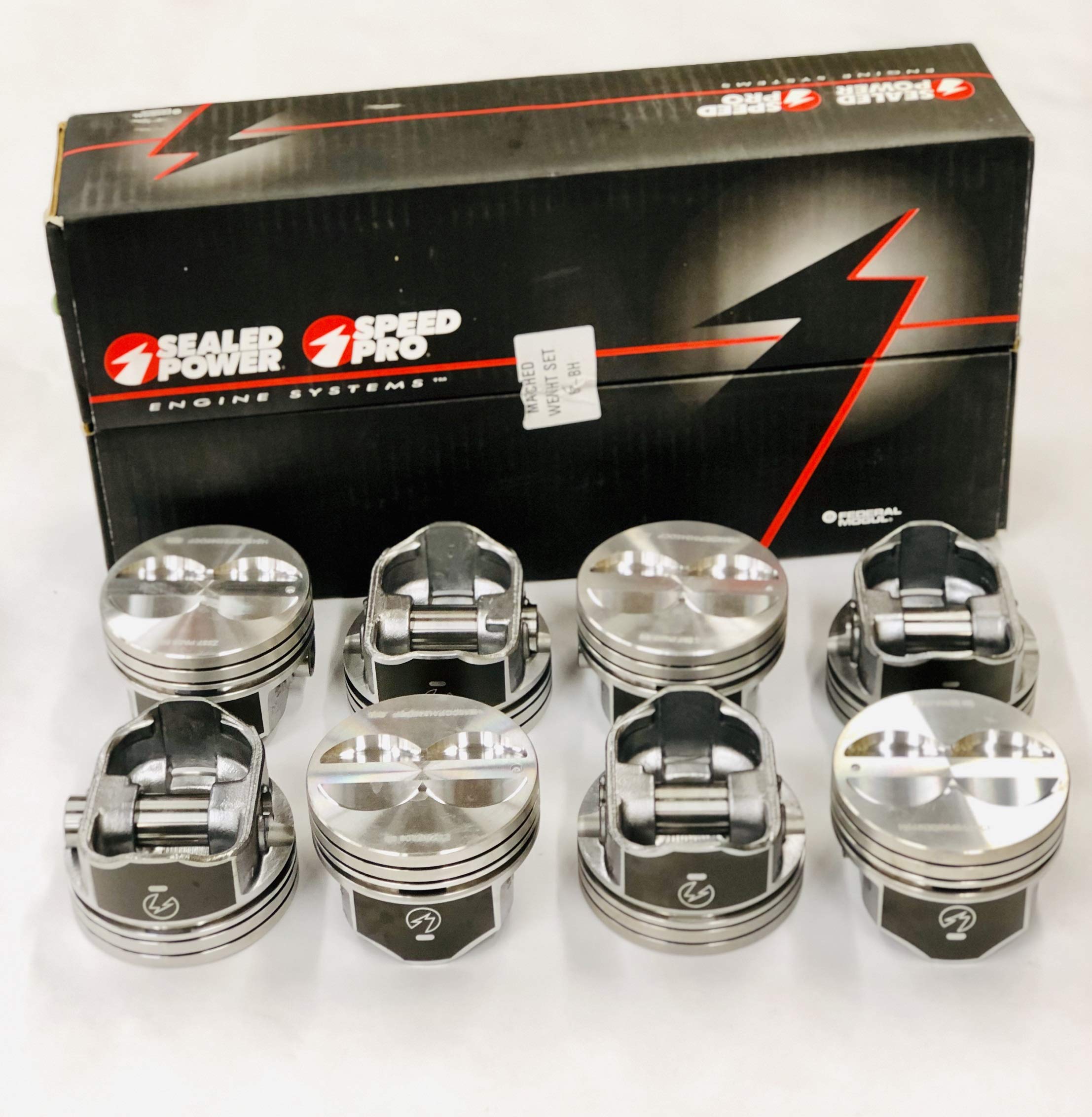 High Performance Flat Top Pistons & Moly Rings +.030