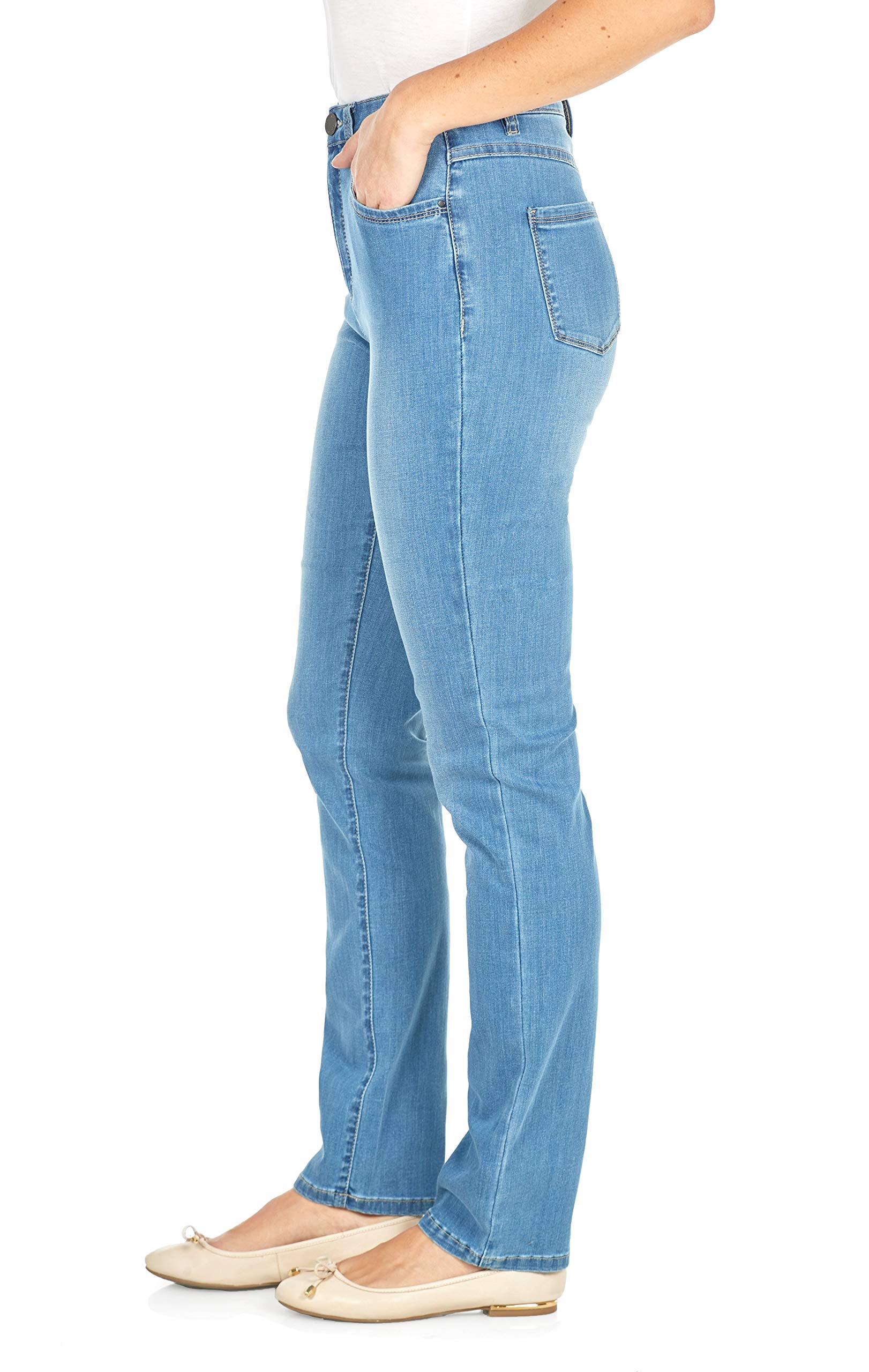 FDJ French Dressing Jeans - Coolmax Peggy Straight Leg Women's Pants for Casual Wear & Office Outfits