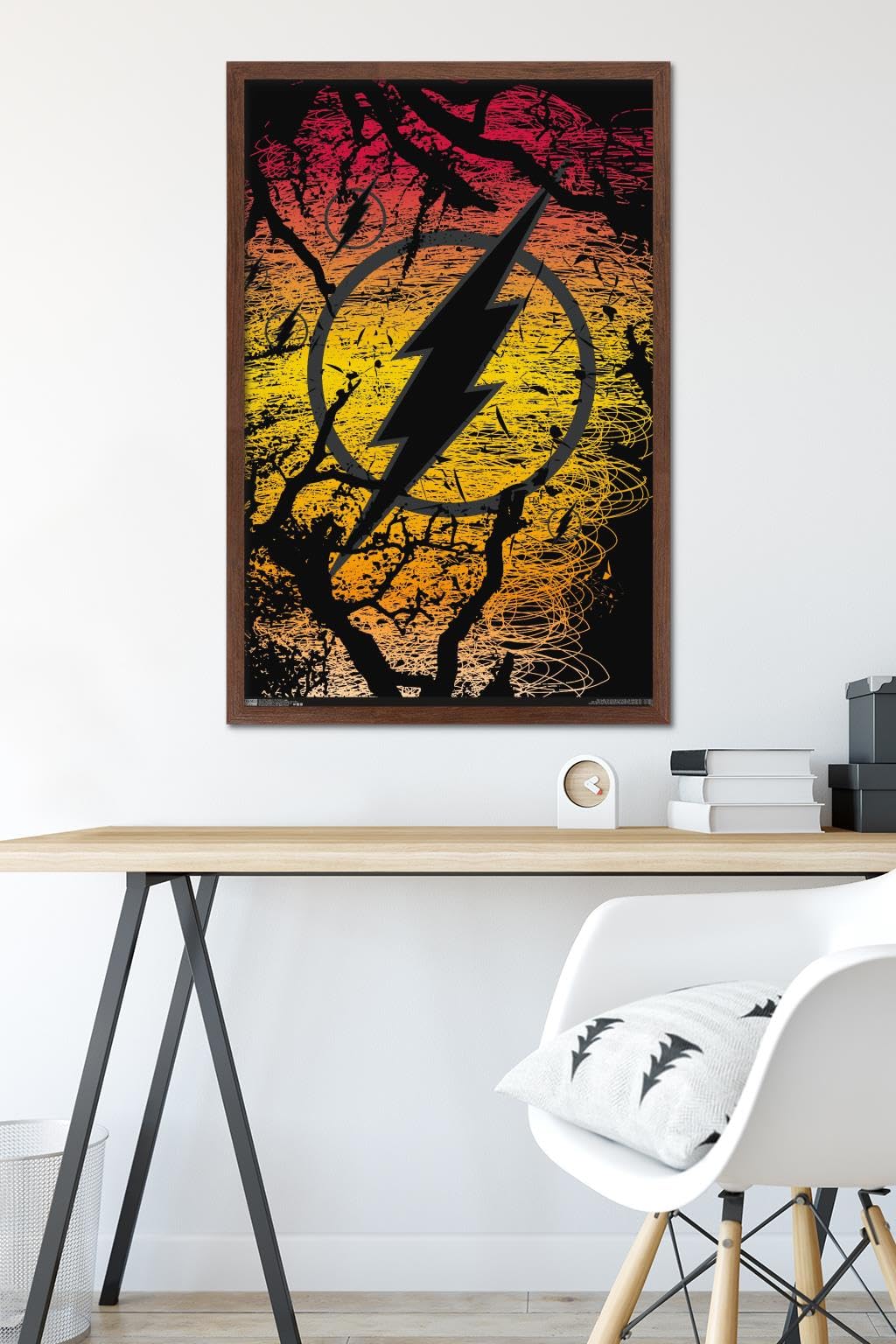DC Comics The Flash Logo Wall Poster - 22.375