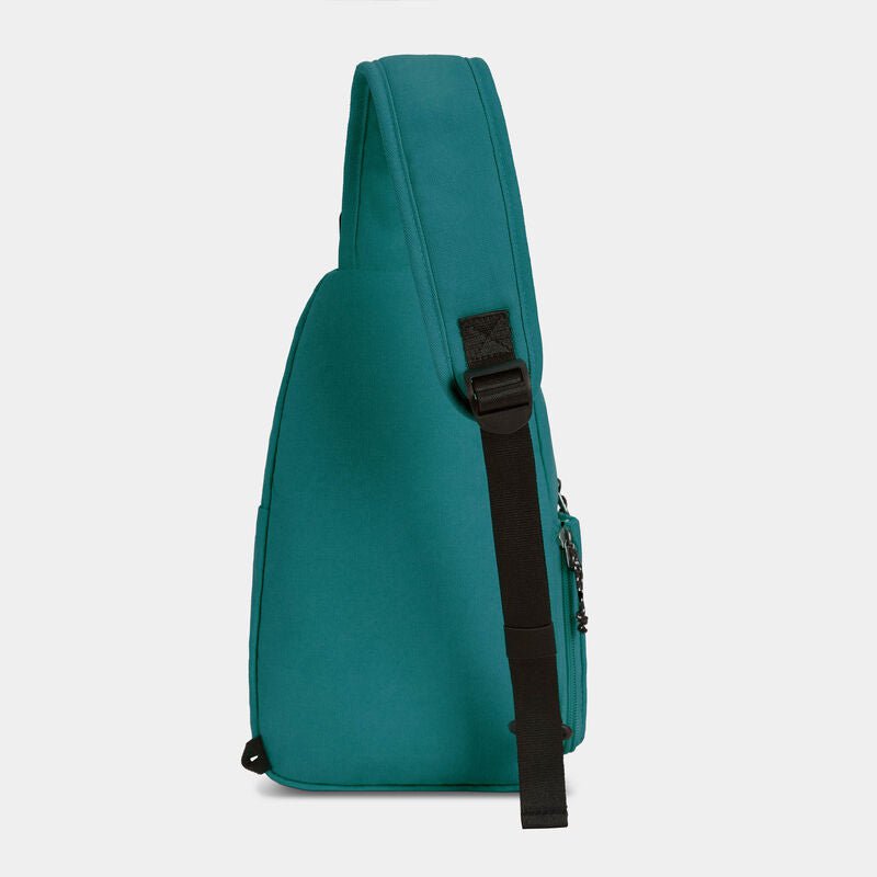 Travelon Coastal RFID Blocking Sling Bag - Anti-Theft Crossbody Purse for Women & Men - Secure Travel Essentials for Commuting, Shopping & Sightseeing