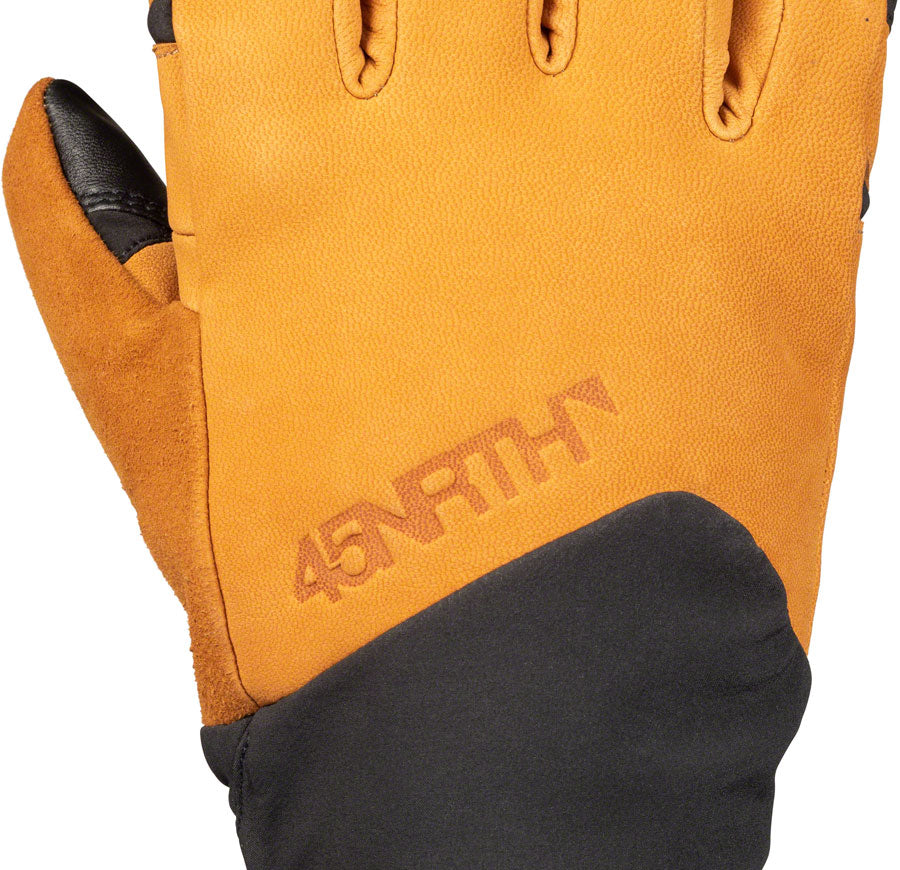 45NRTH 2023 Sturmfist 5 LTR Leather Gloves - Tan/Black, Full Finger, 2X Large - Winter Motorcycle Riding, Snowmobiling & Cold Weather Activities