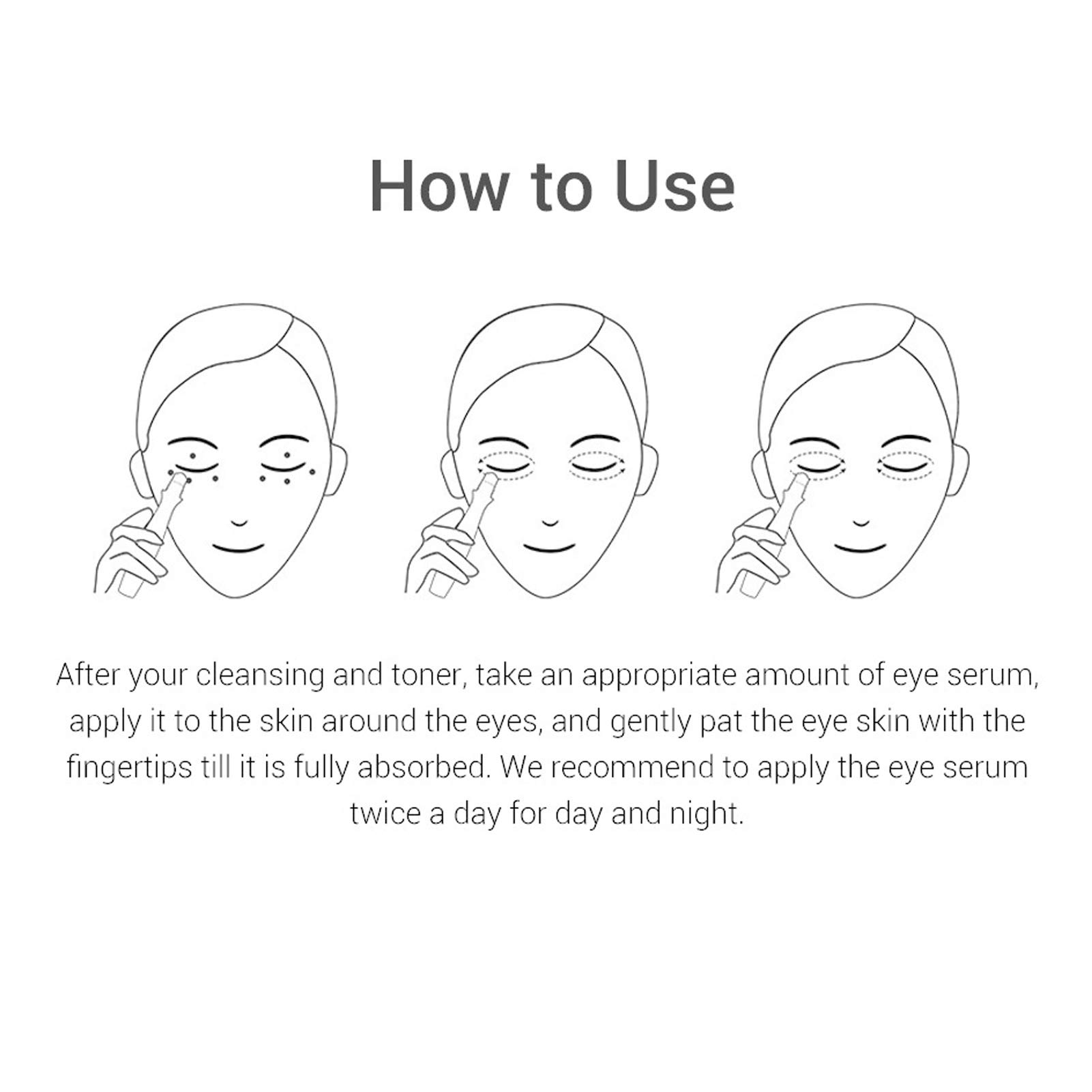 Anti-Wrinkle Roll-On Eye Serum for Dark Circles & Firming - Skincare for Aging Eyes