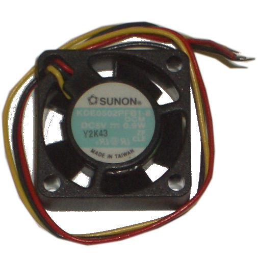Sunon 25mm x 10mm High Speed 3-Wire Cooling Fan - KDE0502PFB1 8 - Perfect for PC Cooling, Electronics & DIY Projects