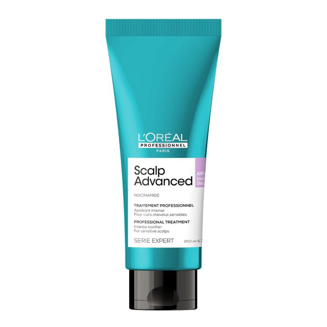 L'Oréal Professionnel Serie Expert Scalp Advanced Anti-Discomfort Treatment 200ml - Soothing Scalp Care for Dryness & Irritation - Perfect for Sensitive Scalp & Post-Hair Color Treatment