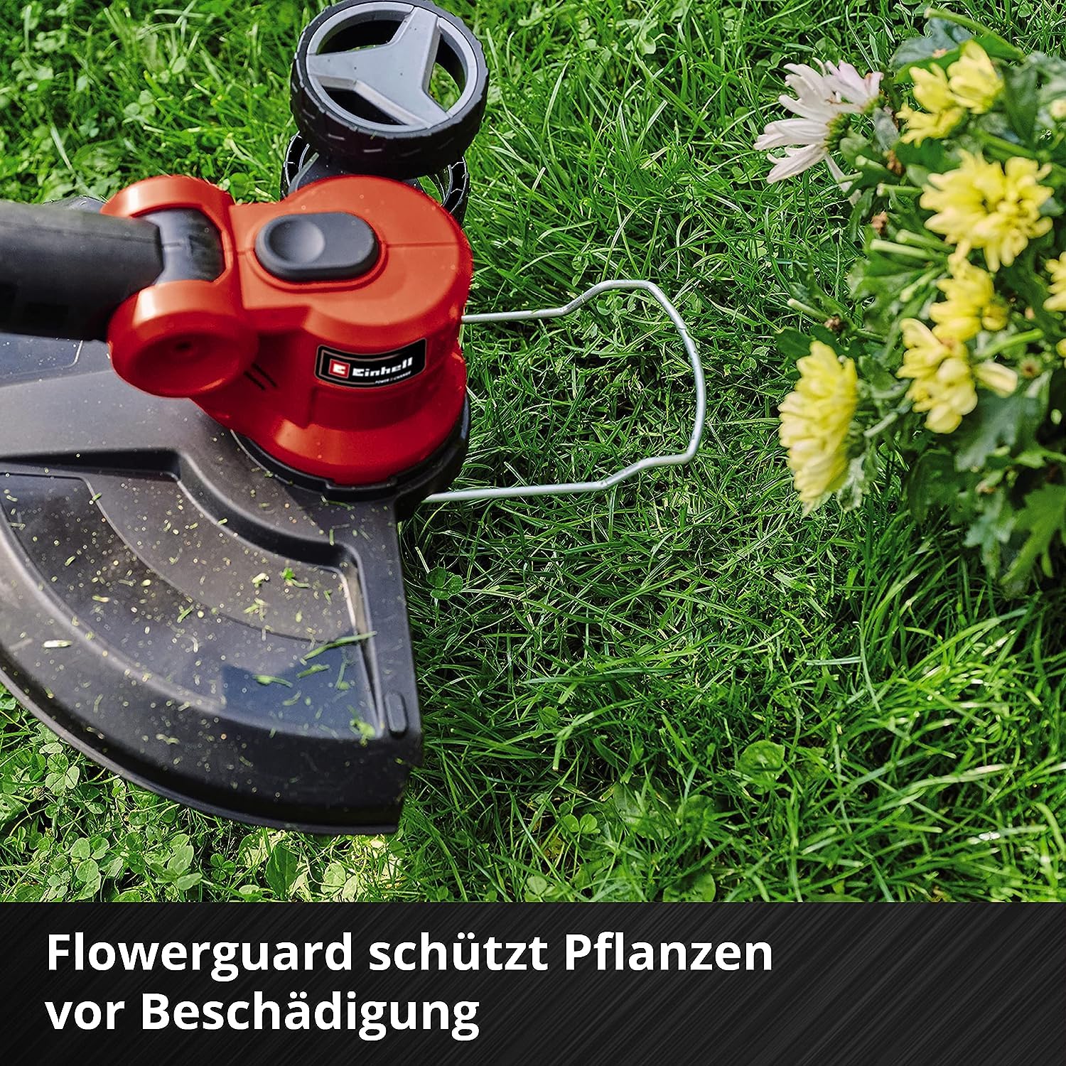 Einhell GE-CT 18/30 Li-Solo Power X-Change Cordless Grass Trimmer - 18V Lithium-Ion, 30cm Cutting Width, 90° Adjustable Head, Includes Spool (Battery & Charger Not Included) - Perfect for Lawn Edging, Yard Maintenance & Landscaping
