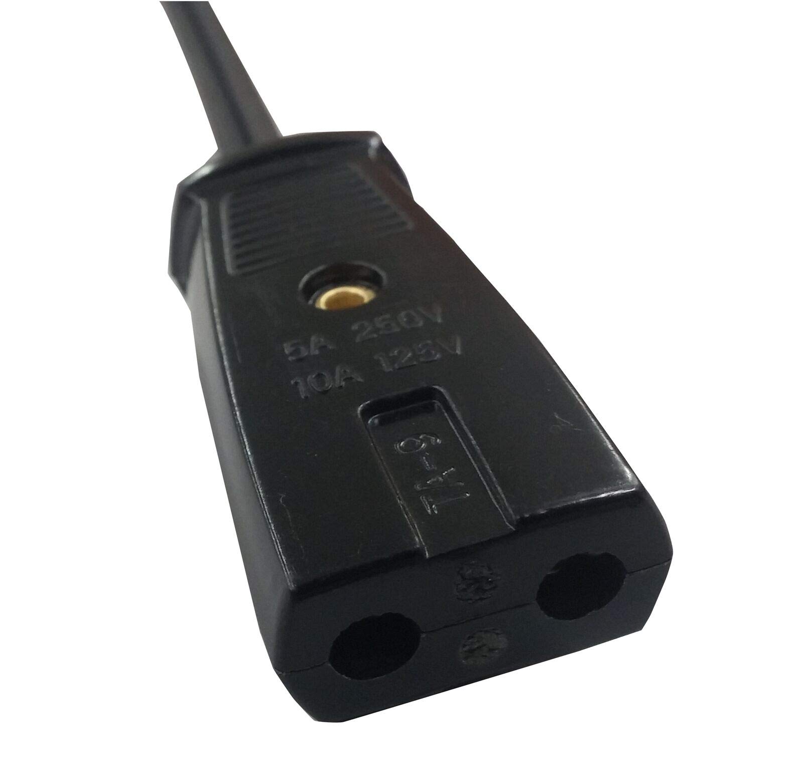 GE General Electric Waffle Maker Power Cord Replacement - 2-Pin 29