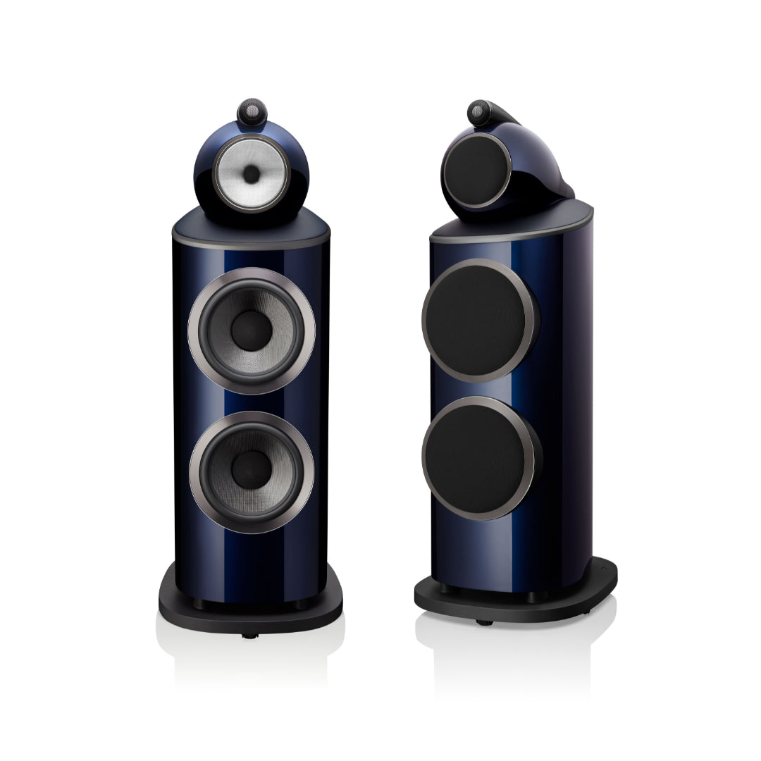 Bowers & Wilkins 801 D4 Signature High-End Floorstanding Speakers - Premium Audiophile Sound for Home Theater & Music Listening