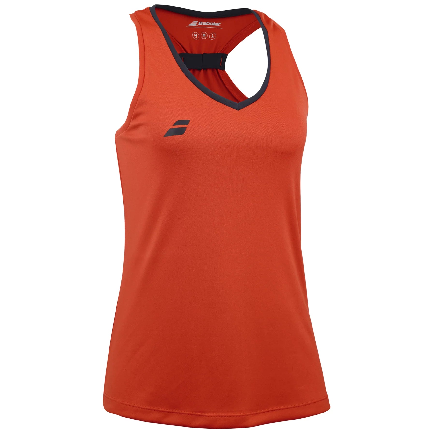 Babolat Play Tank Women's Tennis Top 5061 - Fiesta Red | Performance Tennis Apparel for Women | Perfect for Training & Matches