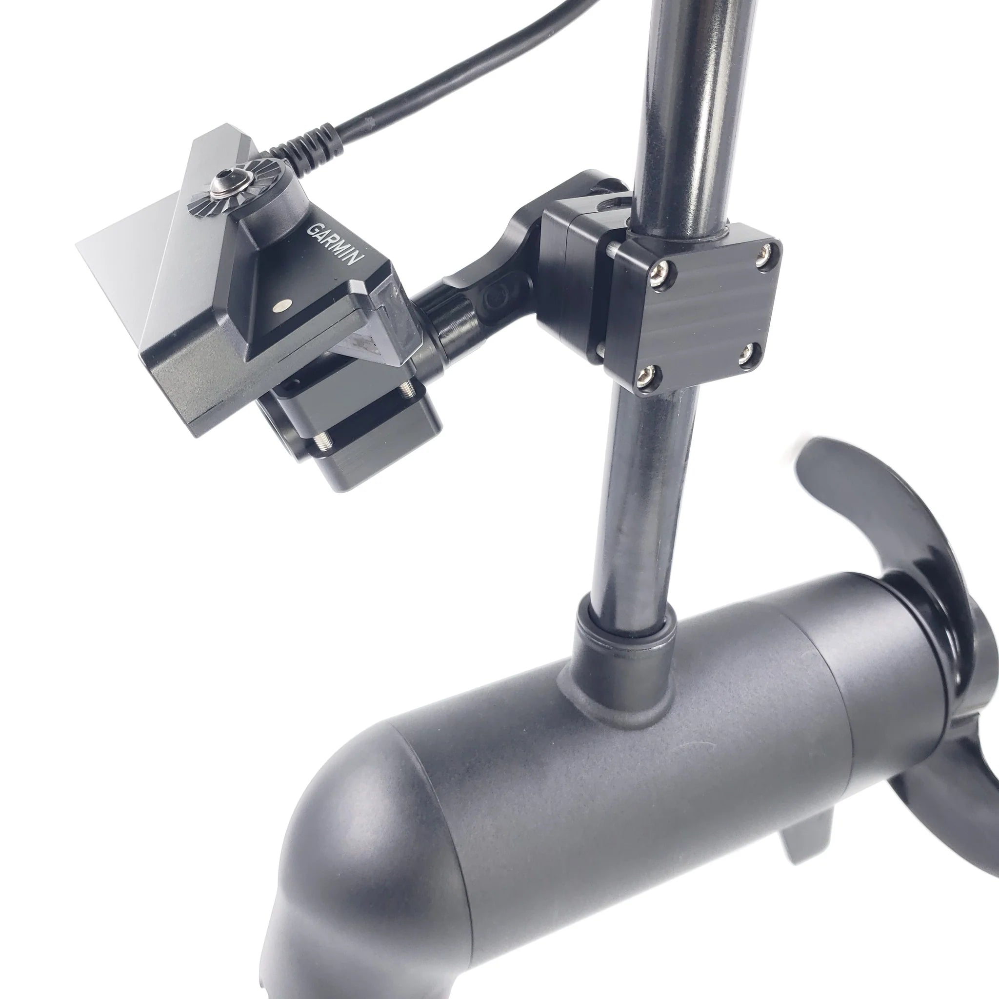 DOMINATOR LIVESCOPE PLUS LVS34 Trolling Motor Transducer Kit - High-Performance Fish Finder System for Bass Fishing & Ice Fishing Adventures