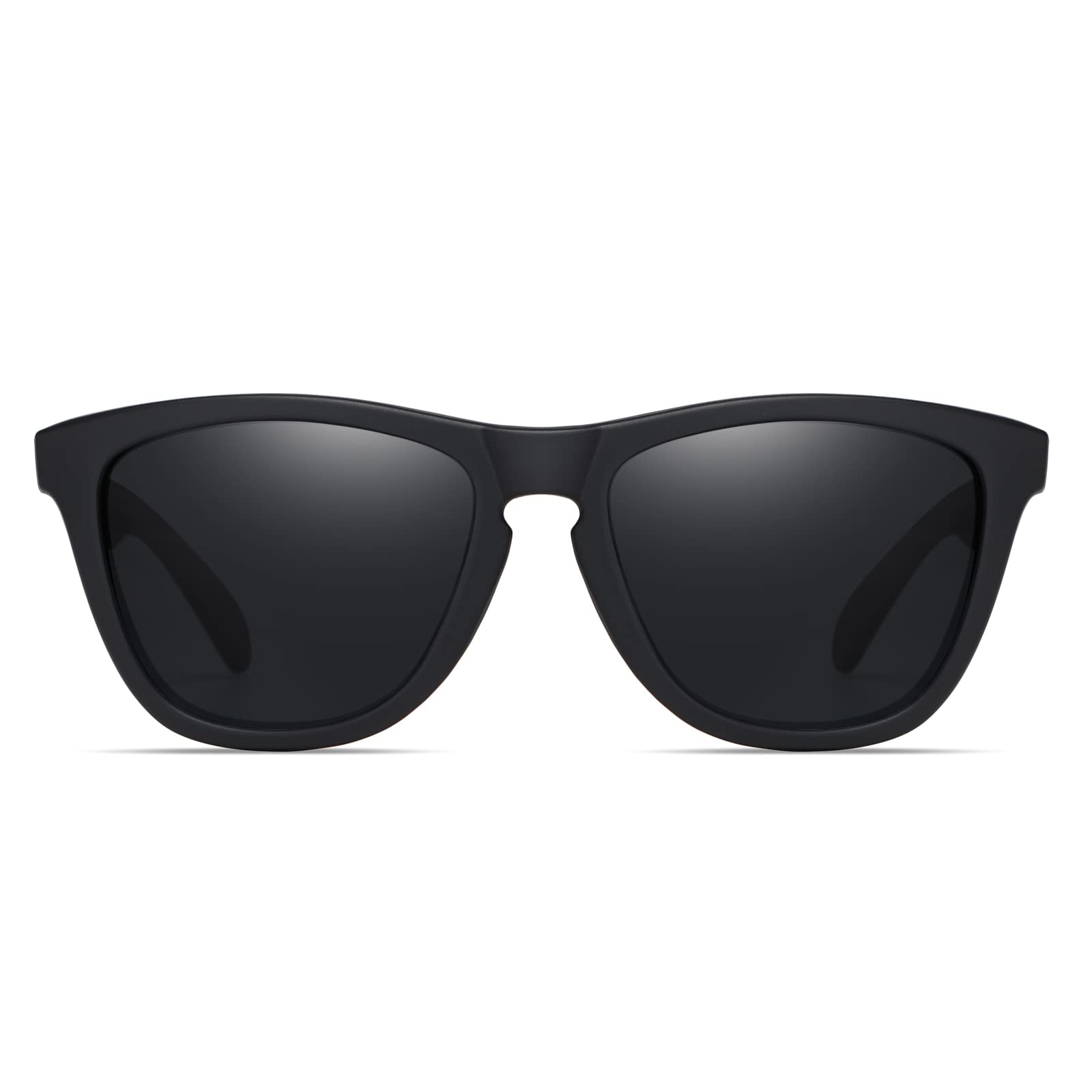 Mirrored Polarized Sunglasses for Running & Fitness - Round & Square UV400 Protection Sunglasses for Men & Women - Perfect for Outdoor Sports, Driving, and Beach Activities
