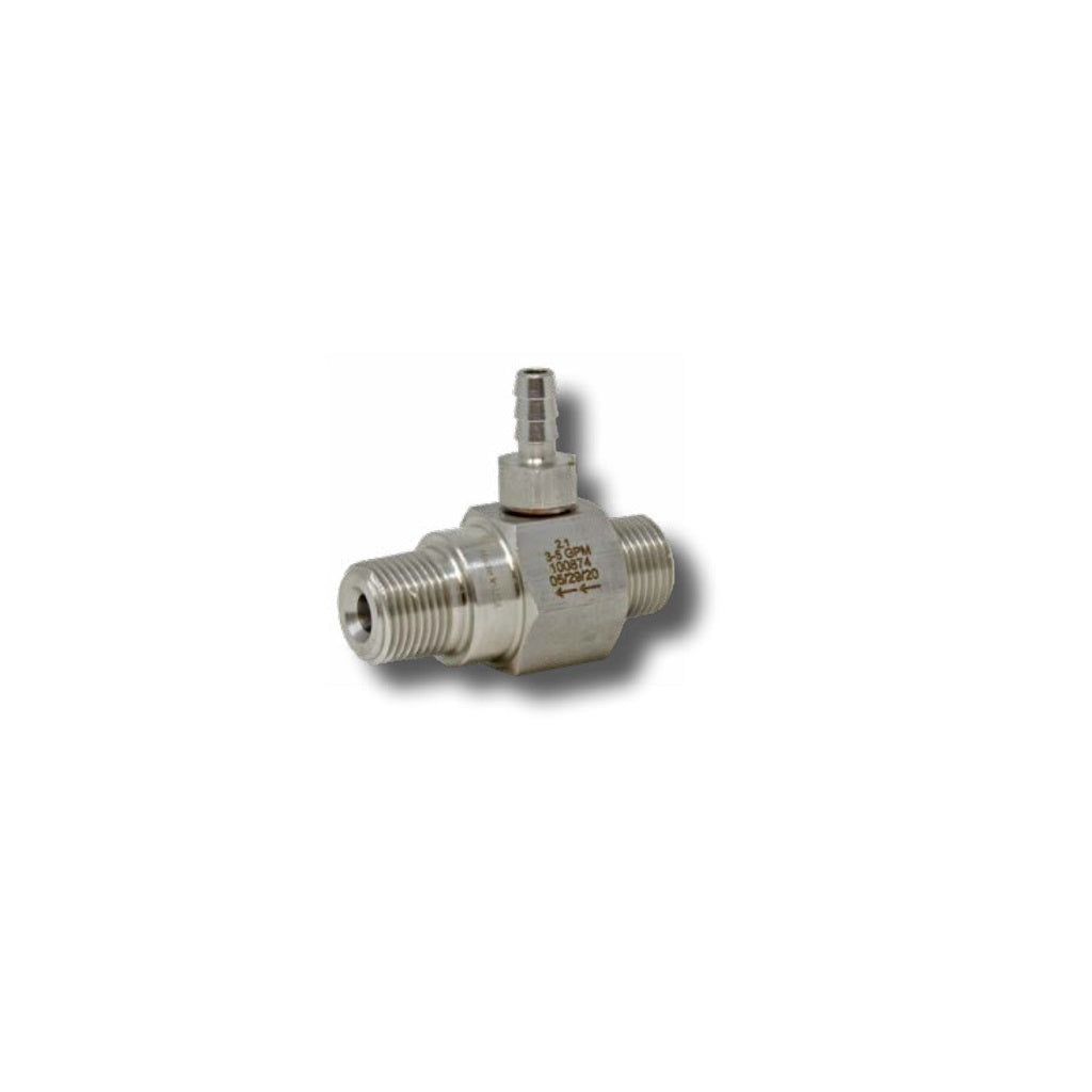 General Pump High Draw Stainless Steel Chemical Injector 5000psi - Ideal for Agricultural Spraying, Pressure Washing & Industrial Cleaning Applications