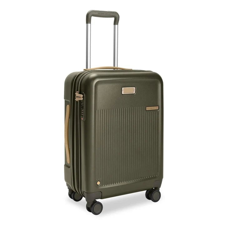 Briggs & Riley Sympatico 3.0 Global Carry On Expandable Spinner Luggage - Lightweight Suitcase for Business Travel & Weekend Getaways - TSA Approved Airplane Carry-On Luggage for International Flights
