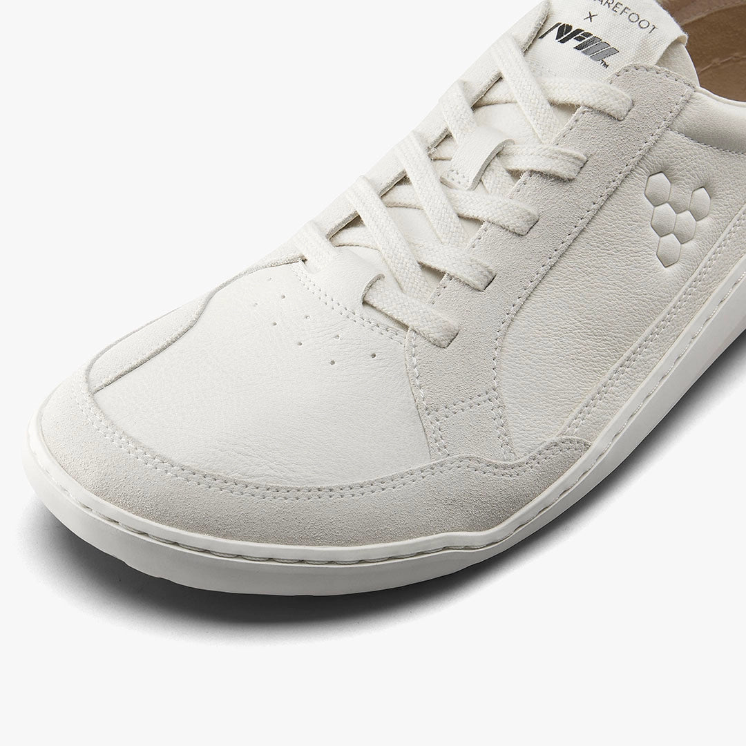 Vivobarefoot Women's Gobi II Sneaker - Premium Leather Minimalist Shoes for Walking, Travel & Everyday Wear - Barefoot Style Comfort & Support