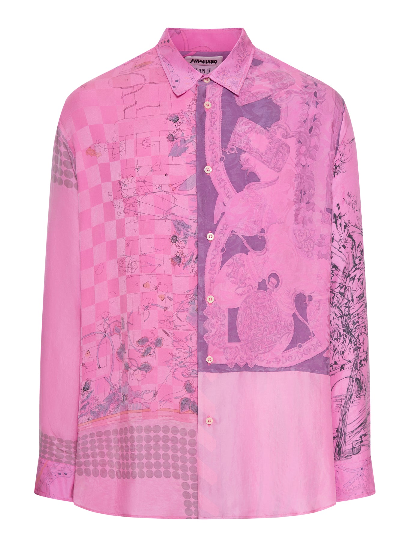 Pink Surplus Shirt for Women - Vintage Military Style Casual Top | Perfect for Streetwear, Layering & Everyday Outfits