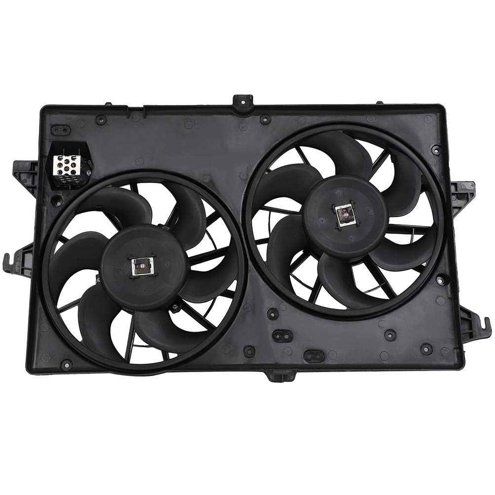 SCITOO Radiator Cooling Fan Replacement for Ford Contour 1999-2002, Mercury Cougar 1995-2000 & Mystique 1995-2000 - Compatible with 620-104, 620750, 674-292A - Perfect for Engine Overheating Prevention & Summer Driving Conditions