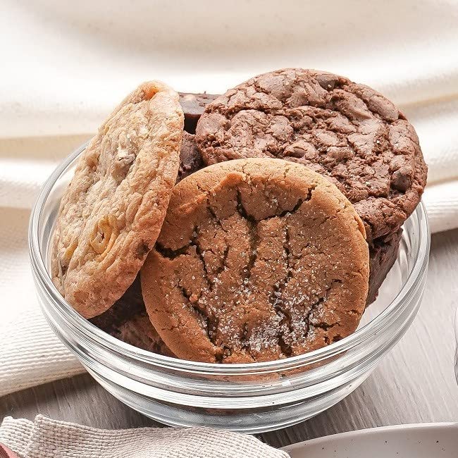 Get Well Soon Gift Basket for Women, Men & Kids | Broadway Basketeers Feel Better Cookies & Brownies Care Package | Perfect After Surgery, Hospital Stay or Illness Recovery Gift