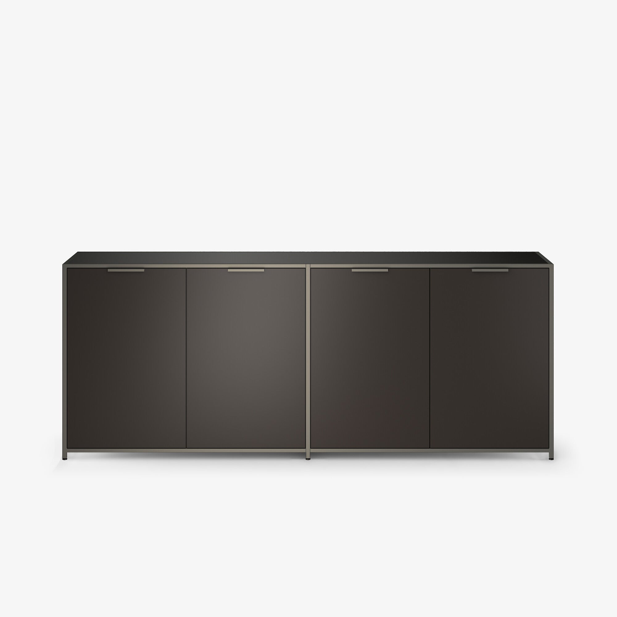 Stylish Dita Sideboard with 4 Doors - Modern Storage Cabinet for Living Room, Dining Room & Entryway - Perfect for Organizing Home Decor & Essentials