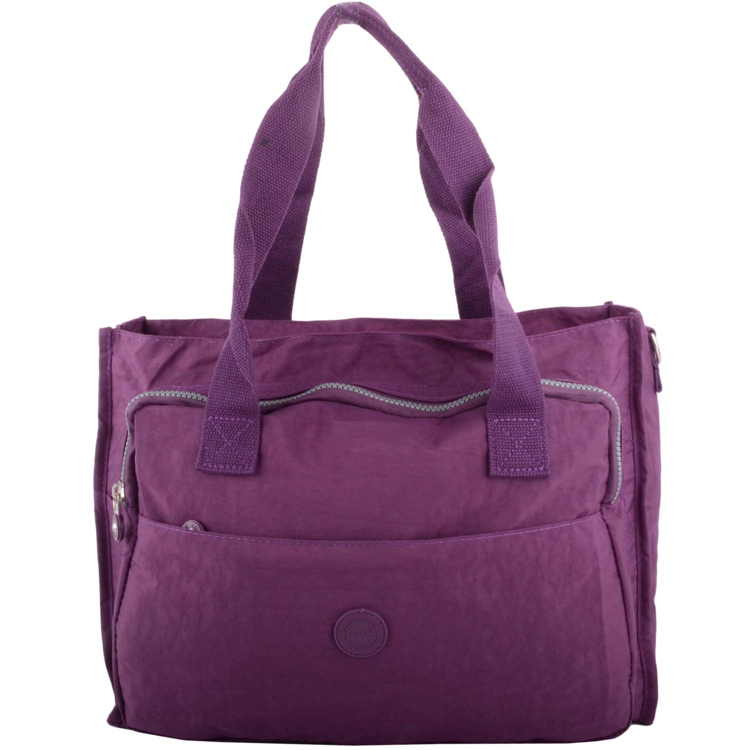 Large Weekend Travel Overnight Shoulder Bag with Detachable Strap - Perfect for Airplane Carry-On, Business Trips & Gym Essentials
