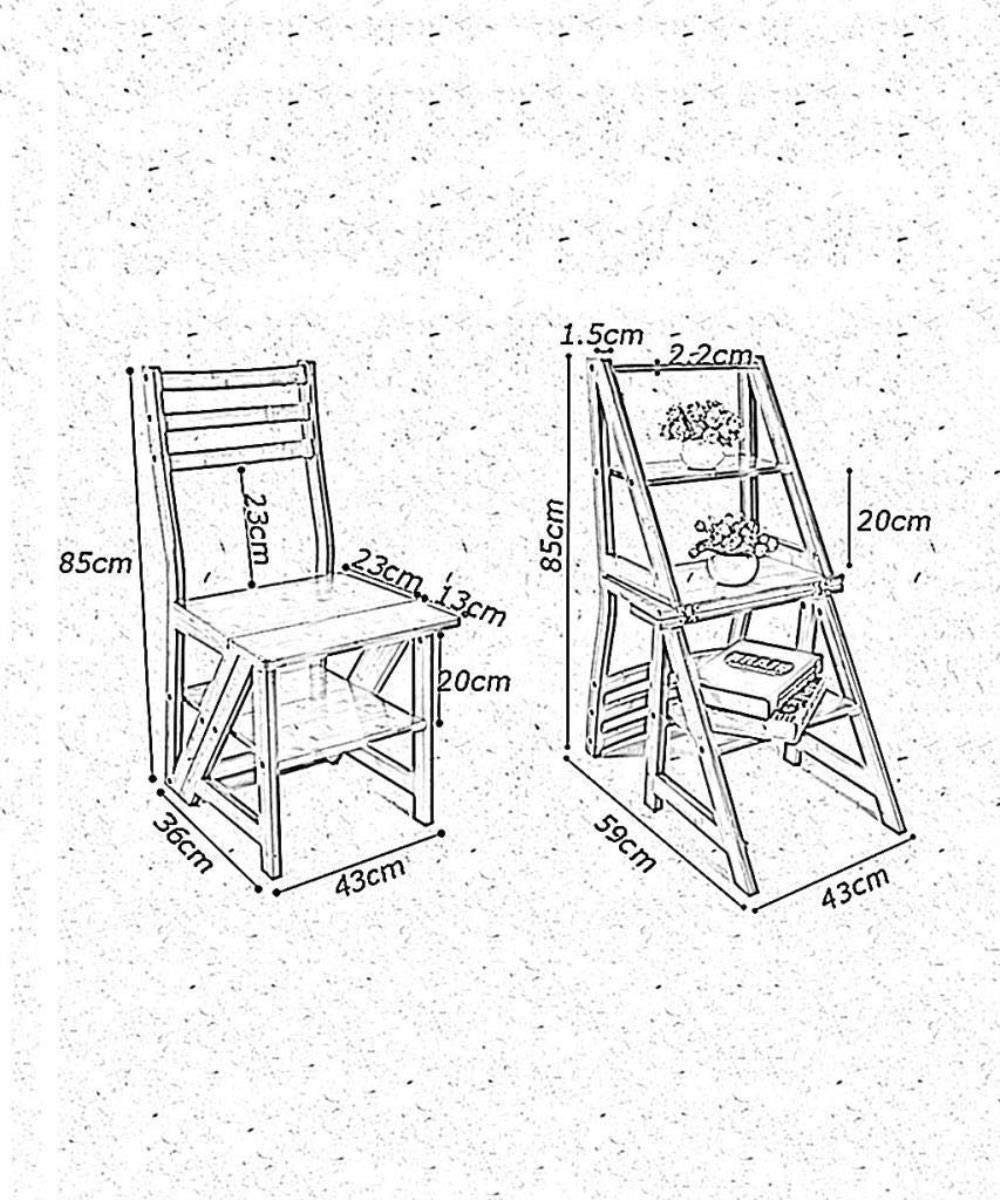 Foldable Bamboo Step Stool for Home, Multi-Functional Climbing Ladder Stool for Indoor Use - Perfect for Kitchen, Bathroom, and Storage Access