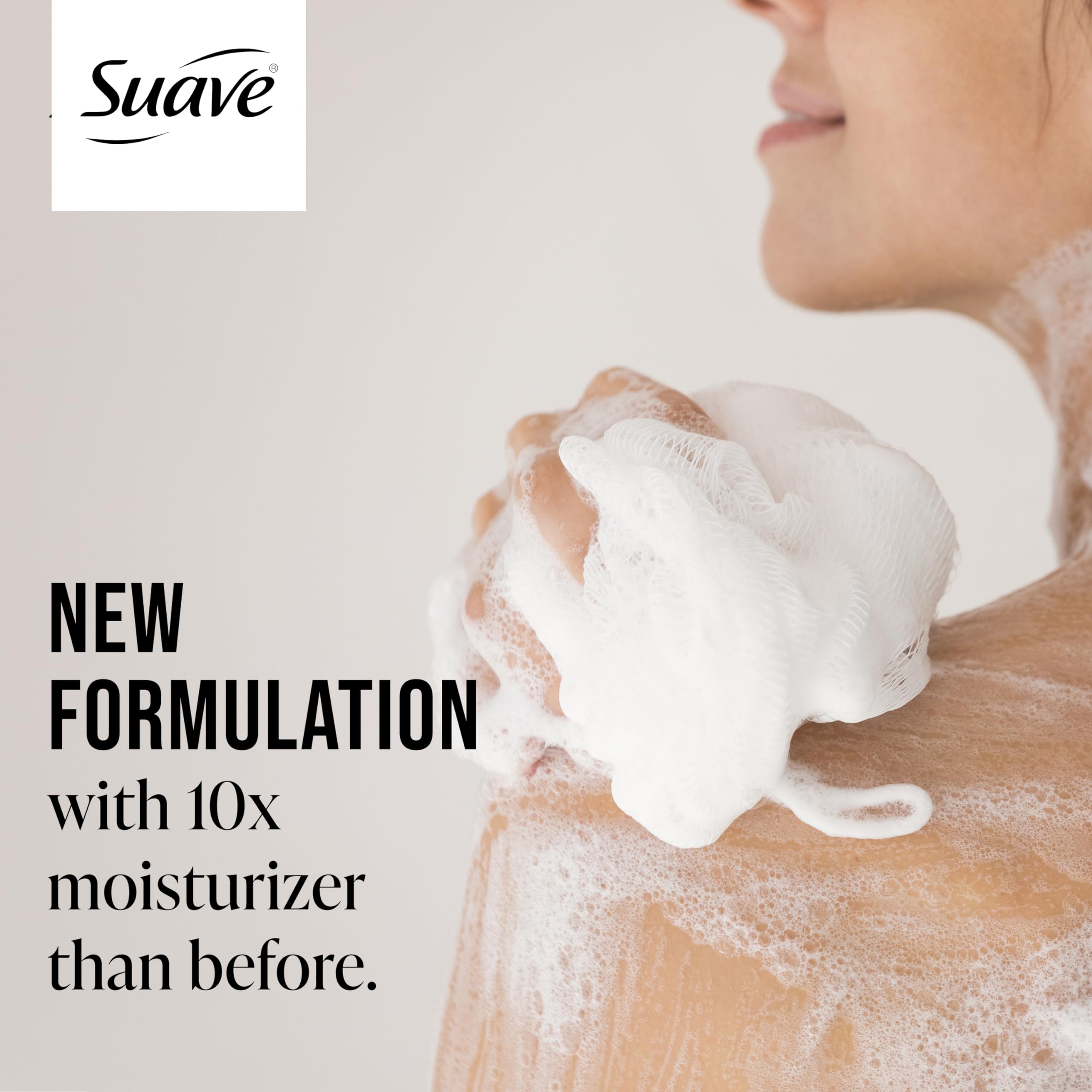 Suave White Tea & Lavender Body Wash and Lotion Set - 2 Pack, 18 Oz Each with Vitamin E - Gentle Moisturizing for Dry Skin - Perfect for Daily Shower, Spa Day & Relaxation at Home